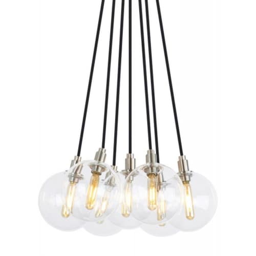 Alan Mizrahi JR2008 Gambit 7-Light Chandelier | Chandeliers by Alan Mizrahi Lighting Design