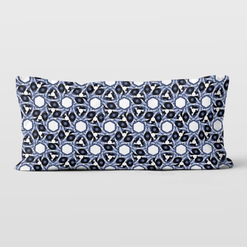 Lottie 12x24 Lumbar Pillow Cover | Pillows by Brandy Gibbs-Riley