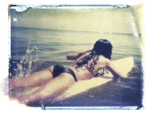 Surfer Girl | Photography by She Hit Pause. Item composed of paper
