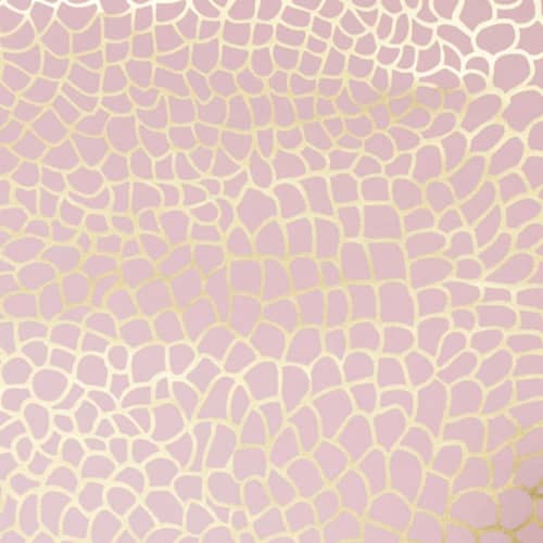 Peel | Blush Gold | Wallpaper in Wall Treatments by Jill Malek Wallpaper. Item made of paper