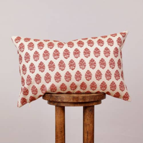 Red lumbar online pillows