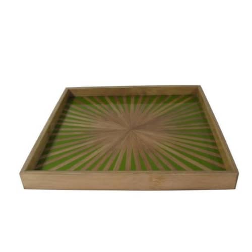 BAMBOO (Tray) | Serving Tray in Serveware by Oggetti Designs. Item composed of bamboo & synthetic