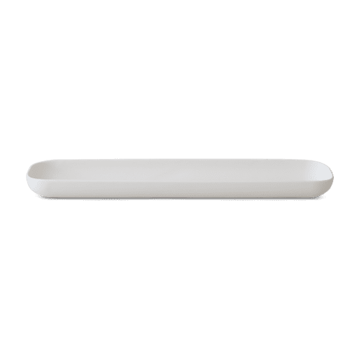 Segment Bathtub Amenities Tray | Toiletry in Storage by Tina Frey. Item made of synthetic