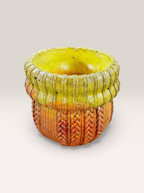 Harvest Knit Planter | Vases & Vessels by RAW & UNIQ