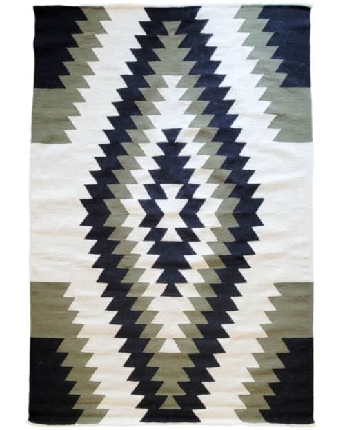 Ciara Handwoven Wool Kilim Area Rug | Rugs by Mumo Toronto. Item made of wool