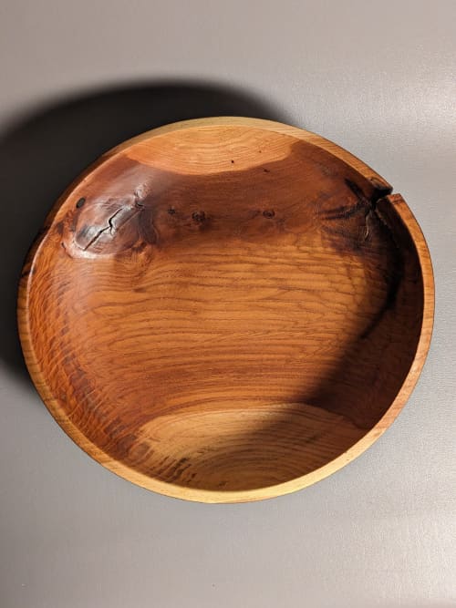 Yakisugi Elm Bowl | Decorative Bowl in Decorative Objects by Wood Alchemist Studio. Item made of wood