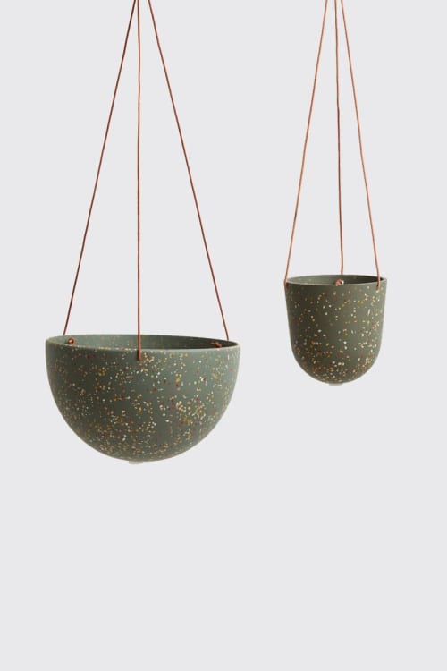 Hanging Planter Set | Vases & Vessels by Capra Designs