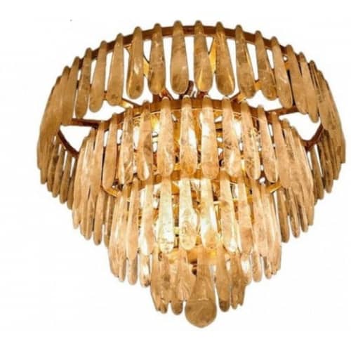 Alan Mizrahi QZ0333 Gigli Rock Crystal | Chandeliers by Alan Mizrahi Lighting Design