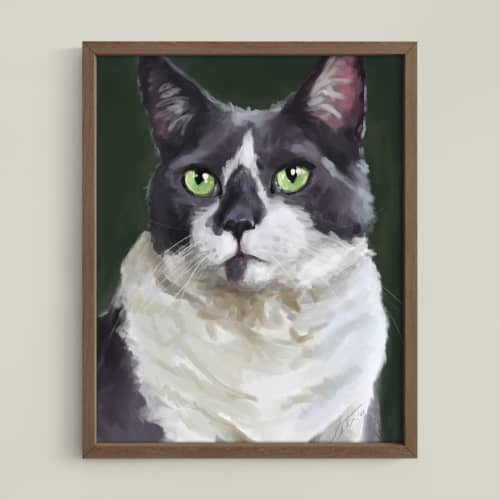 The Delightful Woodhouse | Prints by The Ugly Cat Studio