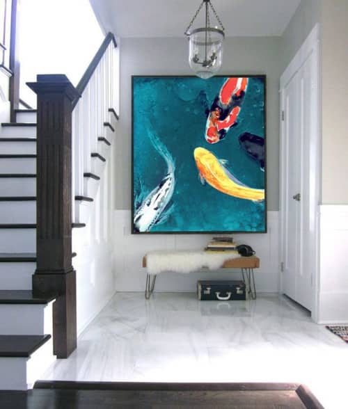 Water Ballet | Prints by Brazen Edwards Artist. Item composed of canvas and paper