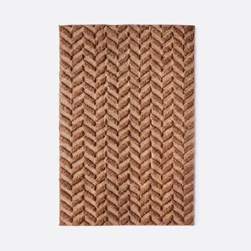 Herringbone Brown | Work by District Loom