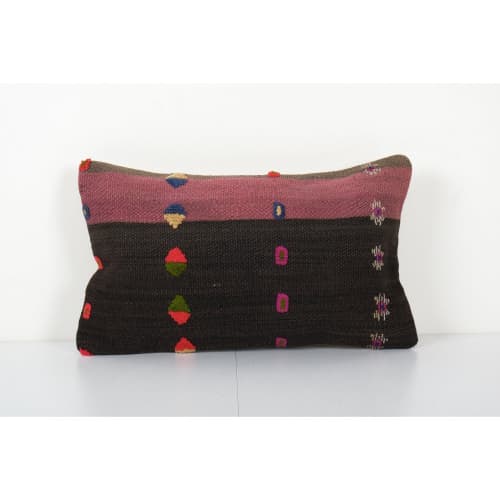 Turkish Kilim Pillow, Designer Pillow, Bohemian Pillow, Colo | Cushion in Pillows by Vintage Pillows Store