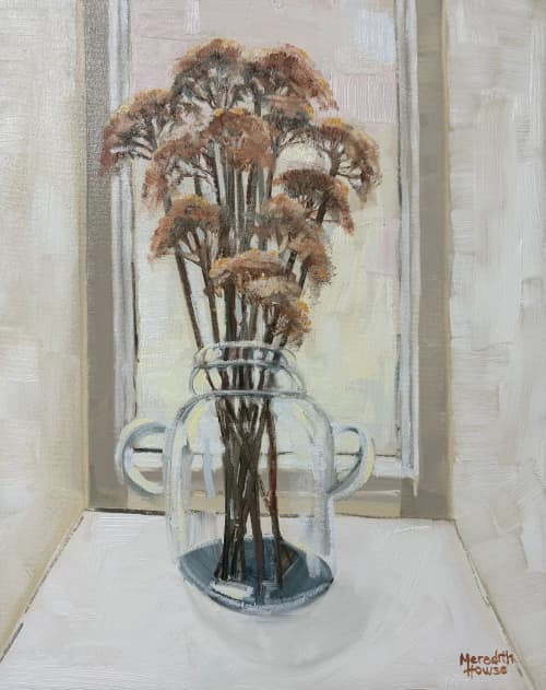 Extraodinarily Ordinary | Oil And Acrylic Painting in Paintings by Meredith H. Item made of canvas works with boho & minimalism style