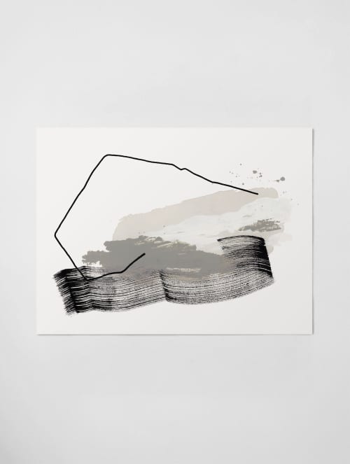 "Seascape" Art Print | Prints in Paintings by Kim Knoll Art. Item composed of paper