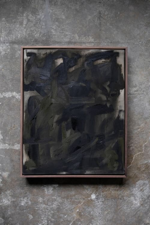 Lamentation | Oil And Acrylic Painting in Paintings by Double Kick | Sara Kraus. Item made of canvas & synthetic compatible with minimalism and contemporary style