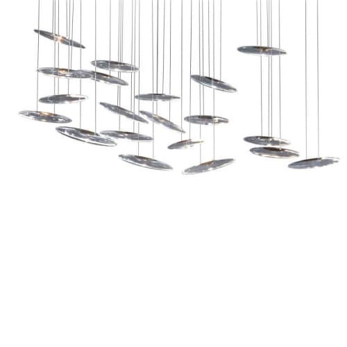 AM0201 Moonlight Murmuration | Chandeliers by Alan Mizrahi Lighting Design