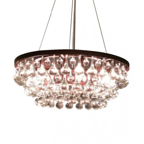 Alan Mizrahi OR302 Artic Pear Round | Chandeliers by Alan Mizrahi Lighting Design