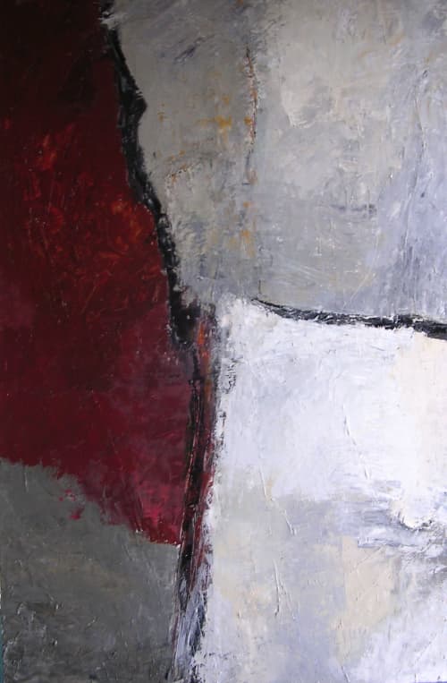 Terre / Earth | Oil And Acrylic Painting in Paintings by Sophie DUMONT.. Item made of canvas works with minimalism & contemporary style