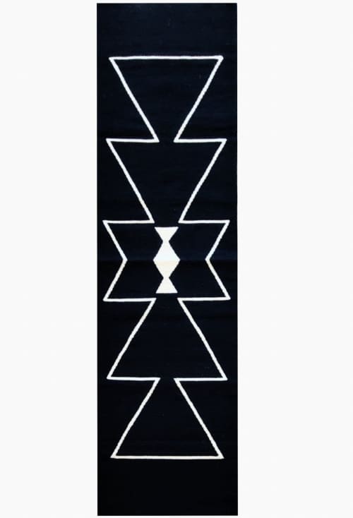 Moyo Handwoven Wool Kilim Runner | Runner Rug in Rugs by Mumo Toronto. Item composed of fabric