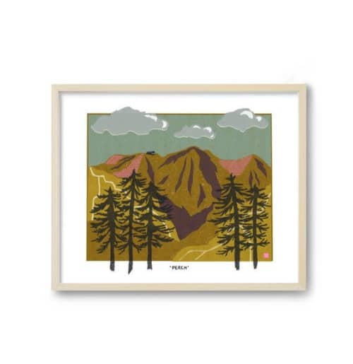 Perch - Landscapes | Prints by Birdsong Prints. Item made of paper