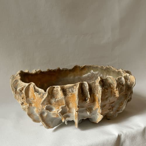 Sea Urchin Bowl XLarge | Decorative Bowl in Decorative Objects by AA Ceramics & Ligthing. Item made of stone