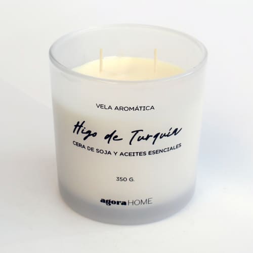 Fig - Scented candle - Aromatic candle | Ornament in Decorative Objects by Agora Home. Item made of synthetic works with minimalism & contemporary style