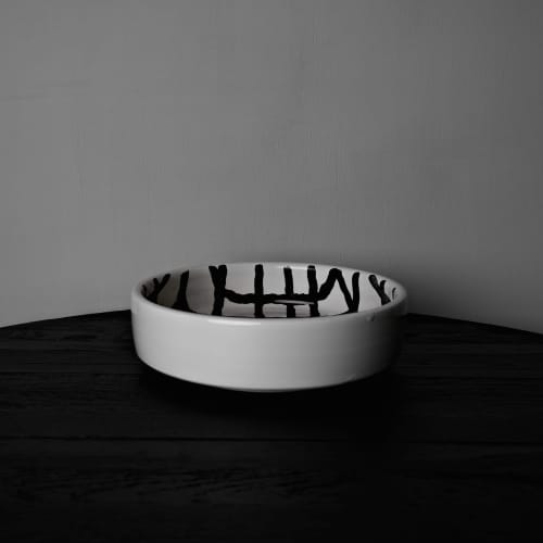 Caro Bowl Medium | Dinnerware by Dennis Kaiser. Item made of ceramic works with minimalism & mid century modern style