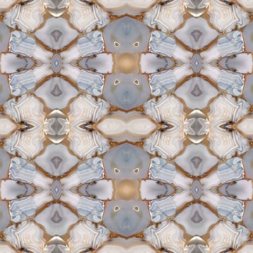 Kaleidoscope | Wallpaper in Wall Treatments by Wallcovetings by Brenda Houston. Item composed of fabric & paper