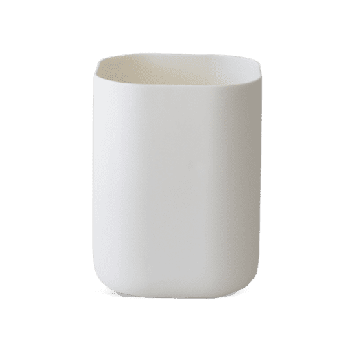 Segment Wastebasket | Decorative Box in Decorative Objects by Tina Frey. Item composed of synthetic