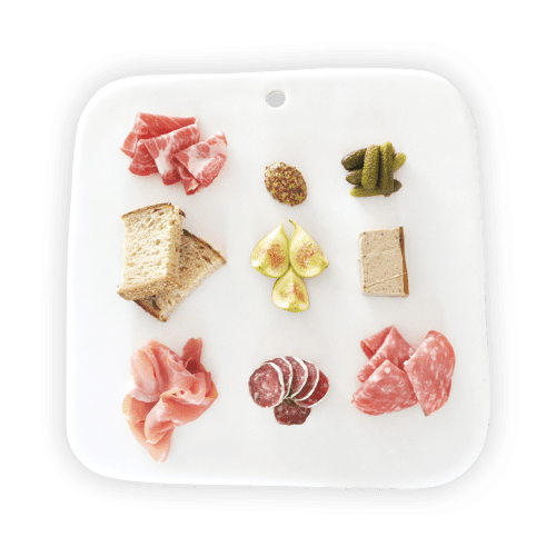 Purist Square Charcuterie Board | Serving Board in Serveware by Tina Frey. Item made of ceramic