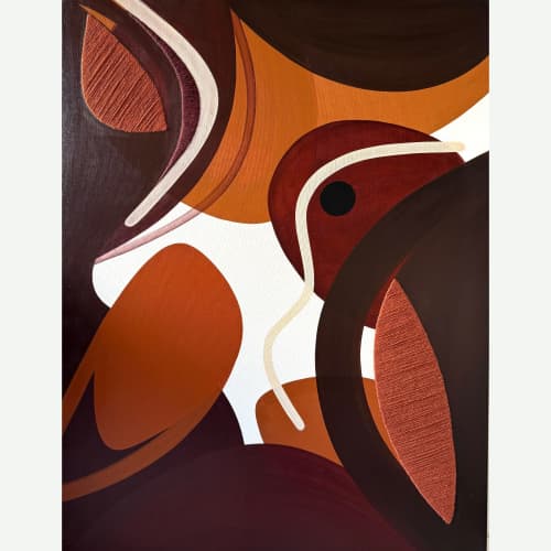Moroccan valley #1 | Mixed Media in Paintings by Laura Dujoncquoy