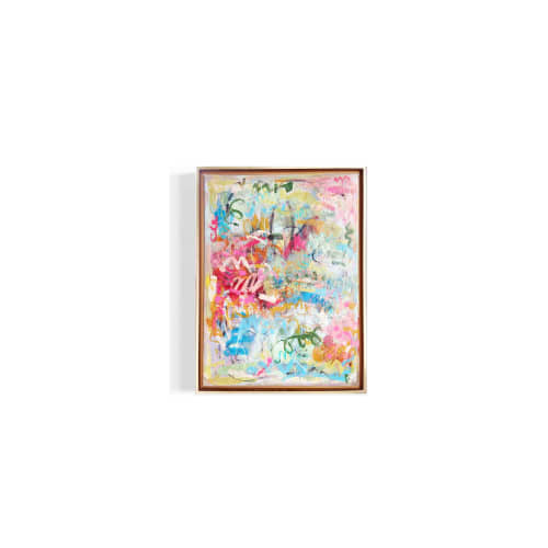 Fun Fete I Abstract Painting Framed | Prints in Paintings by carrie song