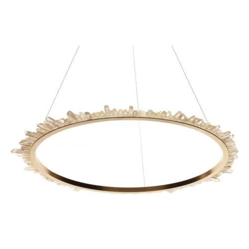 Alan Mizrahi DR1115L Prometheus Ring | Pendants by Alan Mizrahi Lighting Design