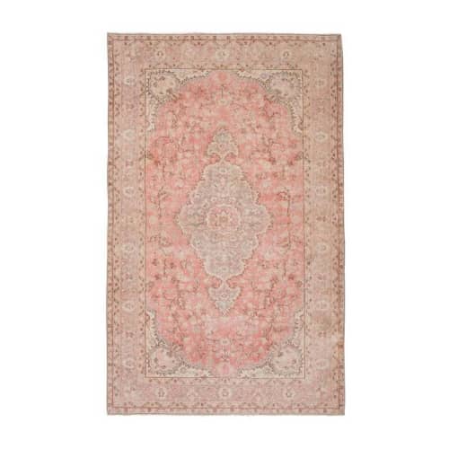 Vintage Floral Woolen Sparta Rug - Room Size Carpet | Area Rug in Rugs by Vintage Pillows Store. Item made of cotton & fiber