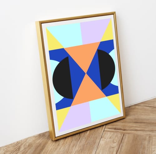 Two sides of the story Limited edition print | Prints by Britny Lizet. Item composed of paper in boho or contemporary style