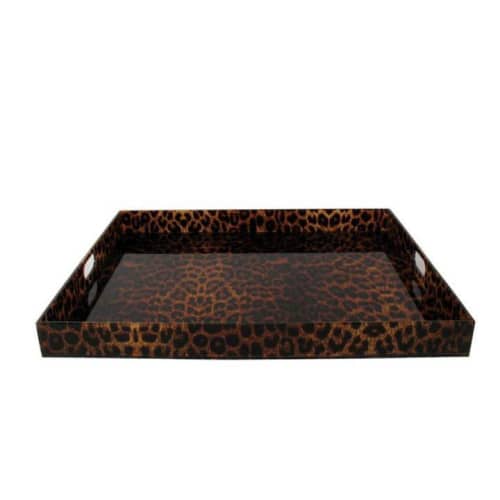LEOPARD (Serving Tray) | Serveware by Oggetti Designs. Item composed of synthetic