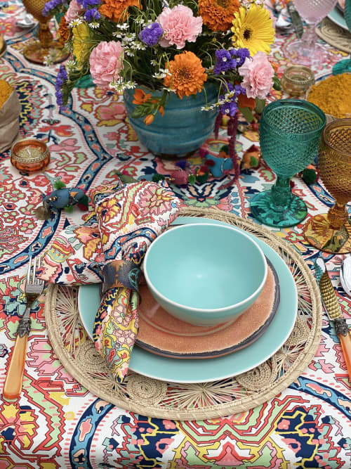 Jaipur Napkins | Linens & Bedding by OSLÉ HOME DECOR. Item made of fabric