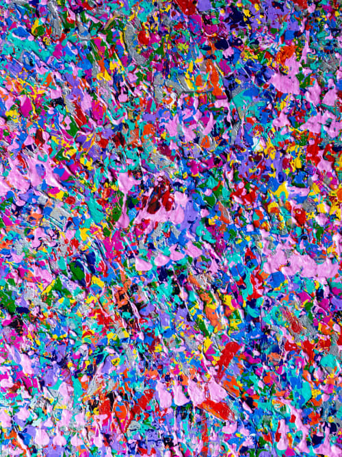 Colorful Life | Oil And Acrylic Painting in Paintings by Brianne Valentino