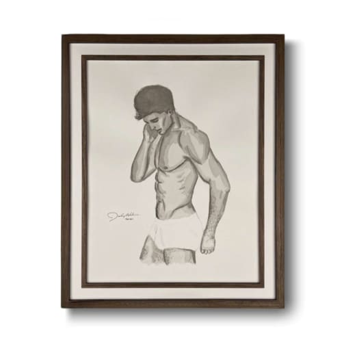 Pietro | Watercolor Painting in Paintings by John Velo Studio