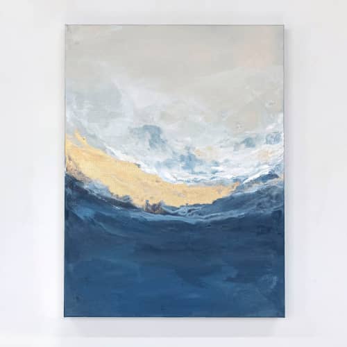 Vast Escape No. 1 - Original | Oil And Acrylic Painting in Paintings by Julia Contacessi Fine Art