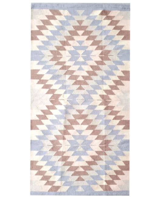 Lucca Handwoven Kilim Rug | Area Rug in Rugs by Mumo Toronto. Item composed of fabric