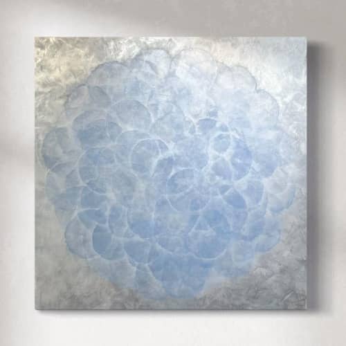 Dichondra | Paintings by Sorelle Gallery. Item made of birch wood