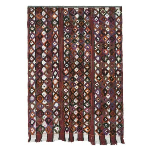 Shaggy Rug, Long Pile Tulu Carpet, Moroccan Style Rug | Area Rug in Rugs by Vintage Pillows Store. Item composed of wool & fiber