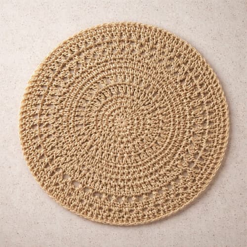 Malibu Handwoven Scallop Placemats | Tableware by Busa Designs