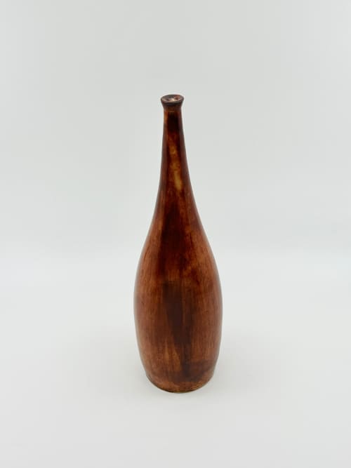 Shino bottleneck No. 12 | Vase in Vases & Vessels by Dana Chieco