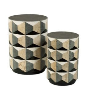 MILANO (Occasional Table) | Side Table in Tables by Oggetti Designs. Item made of stone