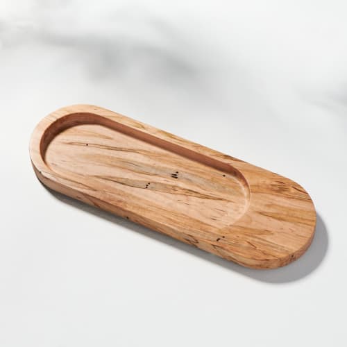 DAMIEN Modern Ambrosia Maple Serving Tray | Serveware by Untitled_Co