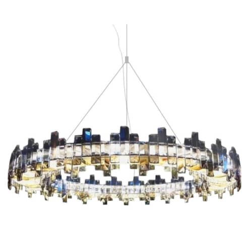 Alan Mizrahi AM7455 Crystal Saturne | Chandeliers by Alan Mizrahi Lighting Design