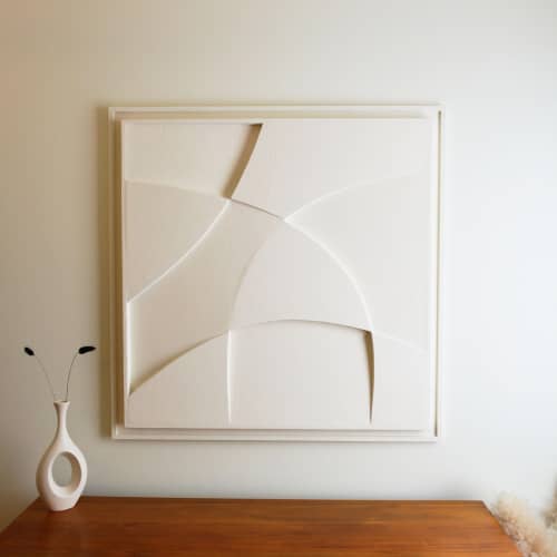 No. 35 Plaster Wall Relief | Wall Sculpture in Wall Hangings by Joseph Aurelius