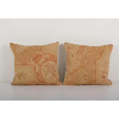 Vintage Floral Turkish Kilim Pillow | Cushion in Pillows by Vintage Pillows Store. Item composed of cotton